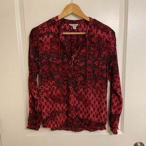 Lucky Brand Floral Blouse